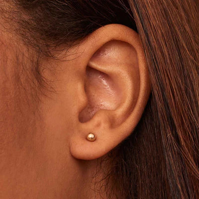 Have a ball studs | White Gold Maya Henry Jewelry