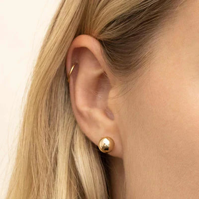 Have a ball studs | Gold Maya Henry Jewelry