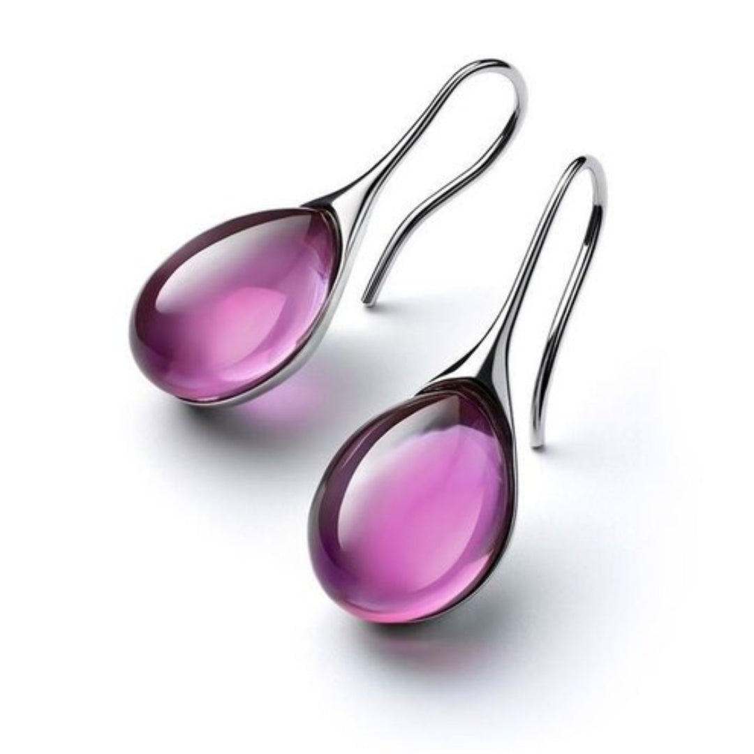 Radiant - Crystal Drop Earrings Maya Henry Jewelry