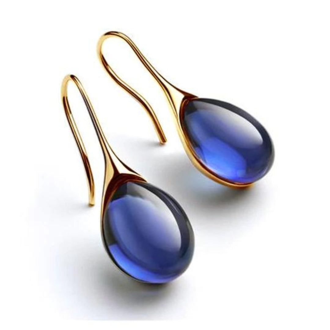 Radiant - Crystal Drop Earrings Maya Henry Jewelry