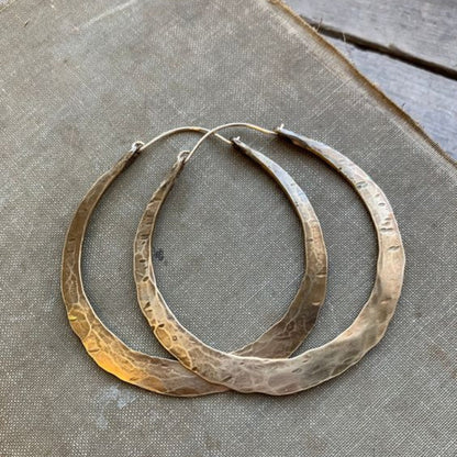 Antique Loop Earrings Maya Henry Jewelry