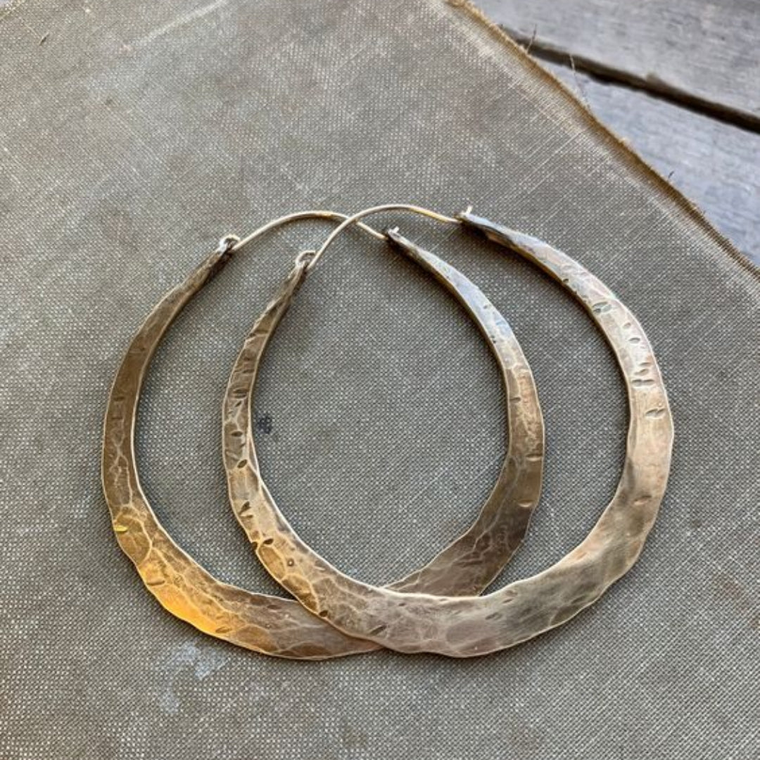 Antique Loop Earrings Maya Henry Jewelry