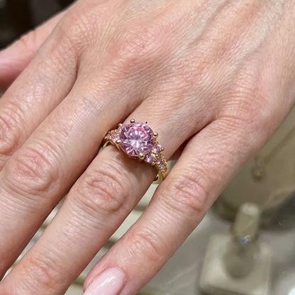 Celia Rosette Ring | Gold Maya Henry Jewelry