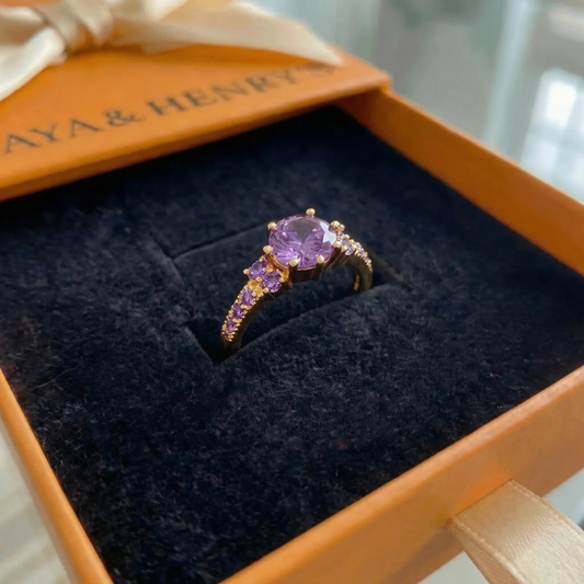 Celia Virelyn Ring | Rose Gold Maya Henry Jewelry