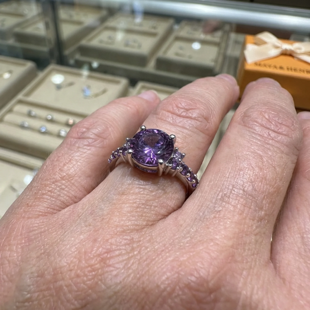 Celia Virelyn Ring | White Gold Maya Henry Jewelry