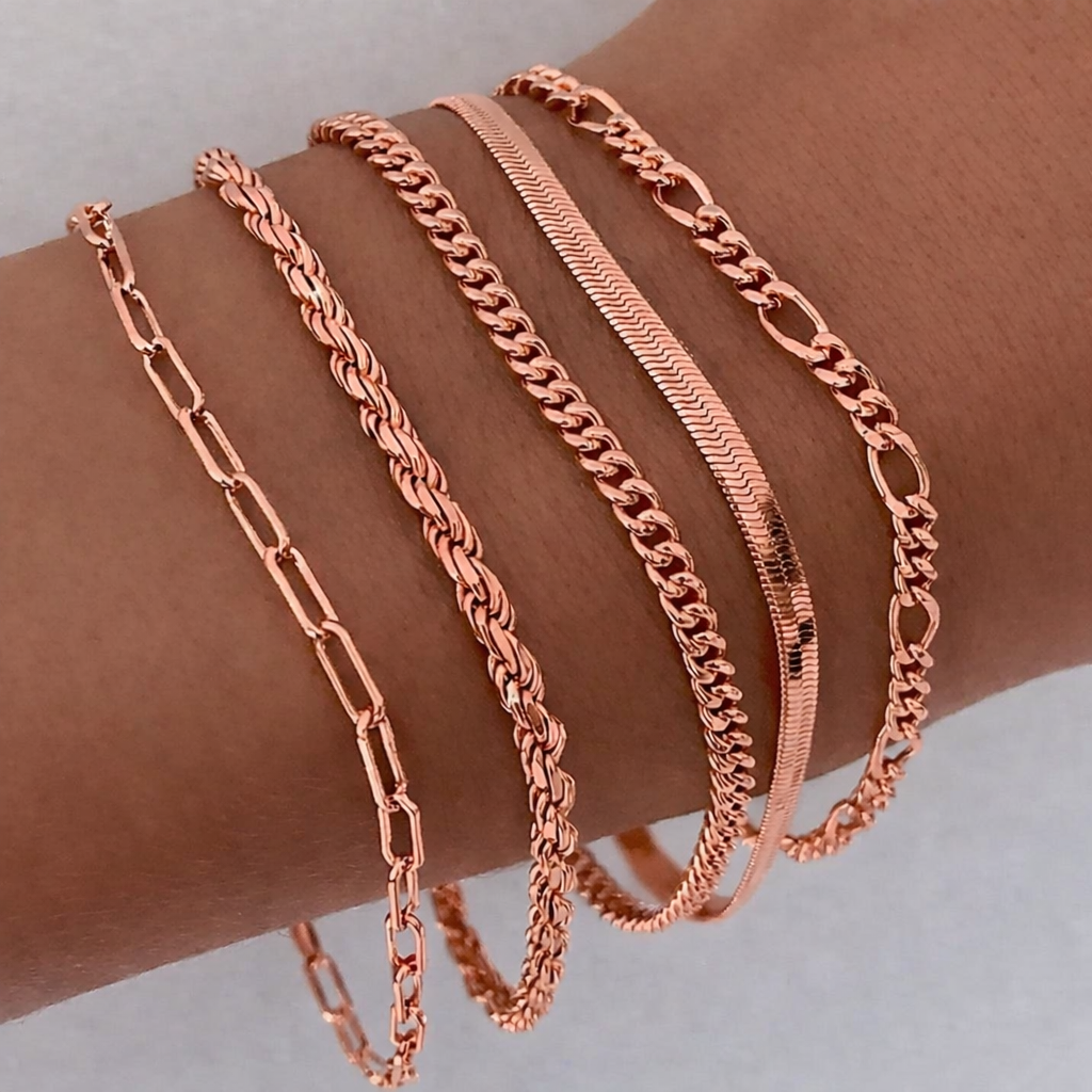 Ellis Renner Bracelet Set | White Gold Maya Henry Jewelry
