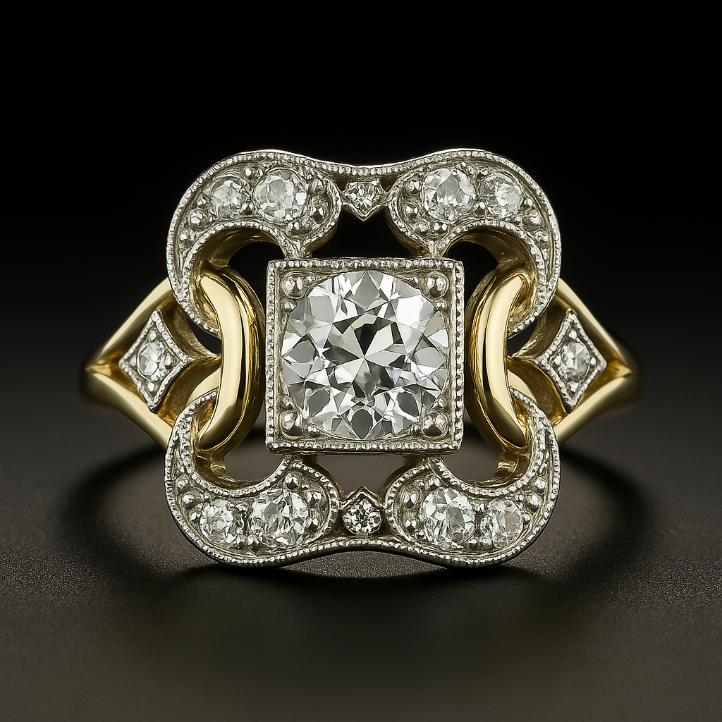 Vintage Gold Ring Maya Henry Jewelry