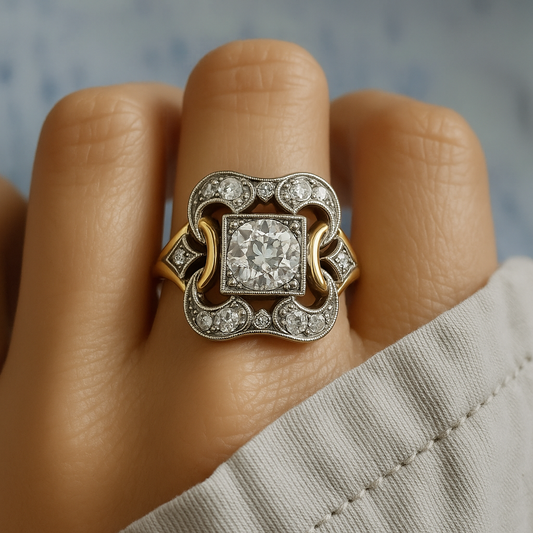 Vintage Gold Ring Maya Henry Jewelry