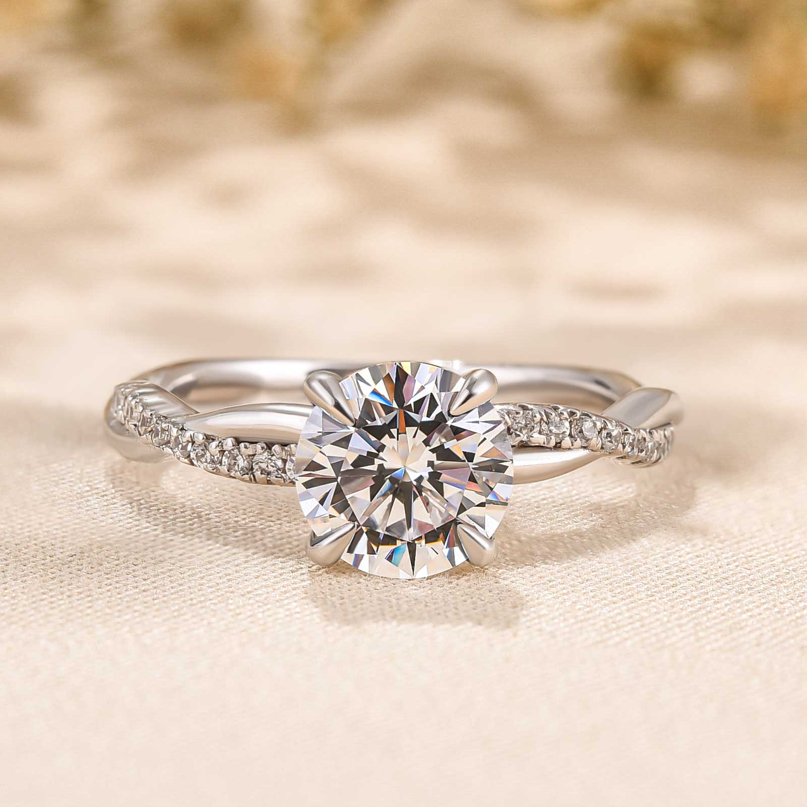 Le Jane Ring | White Gold Maya Henry Jewelry