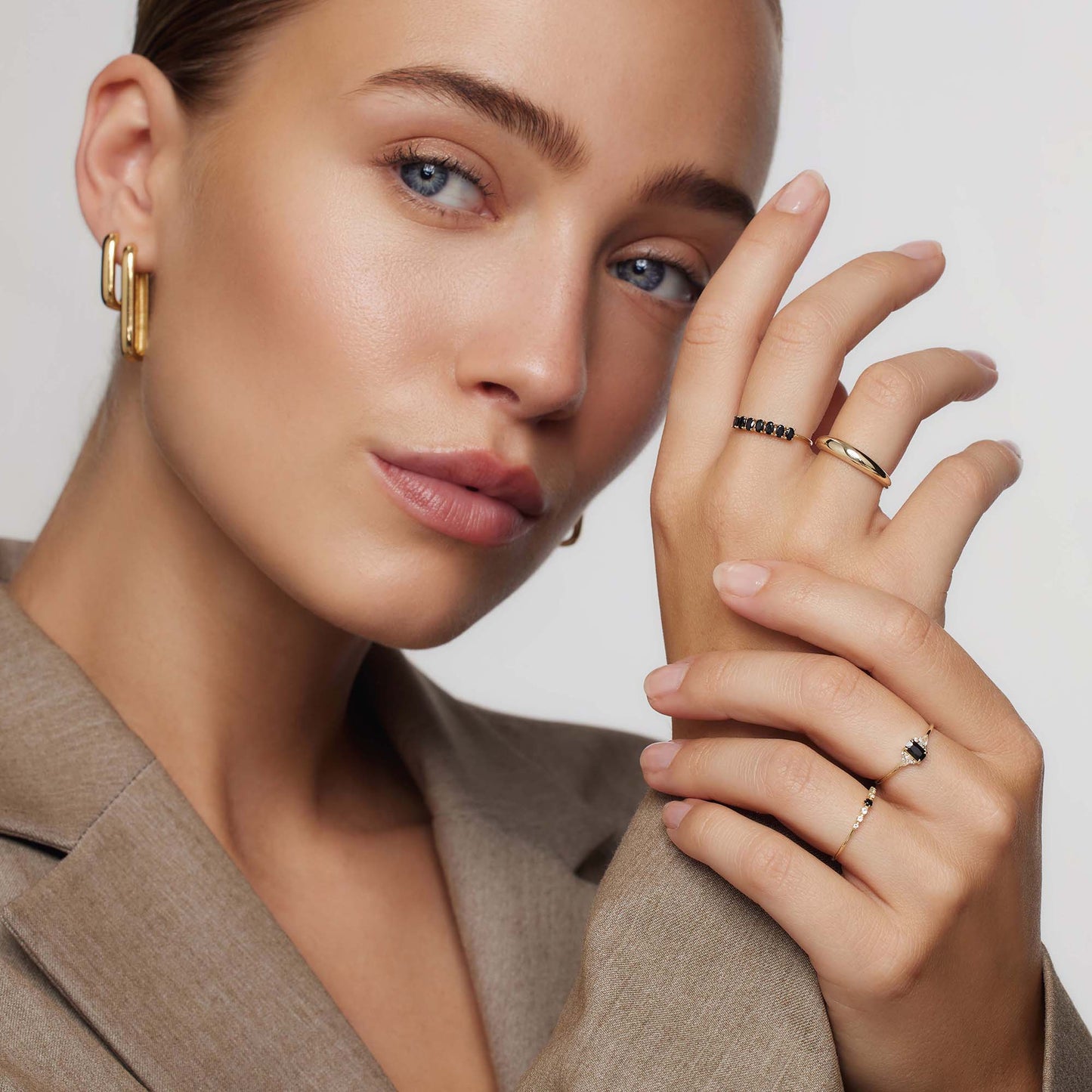 Rock Solid Ring | Gold Maya Henry Jewelry