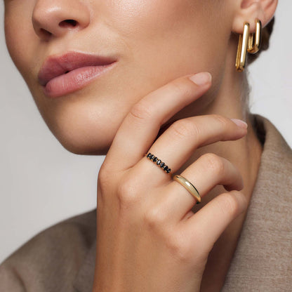 Rock Solid Ring | Gold Maya Henry Jewelry
