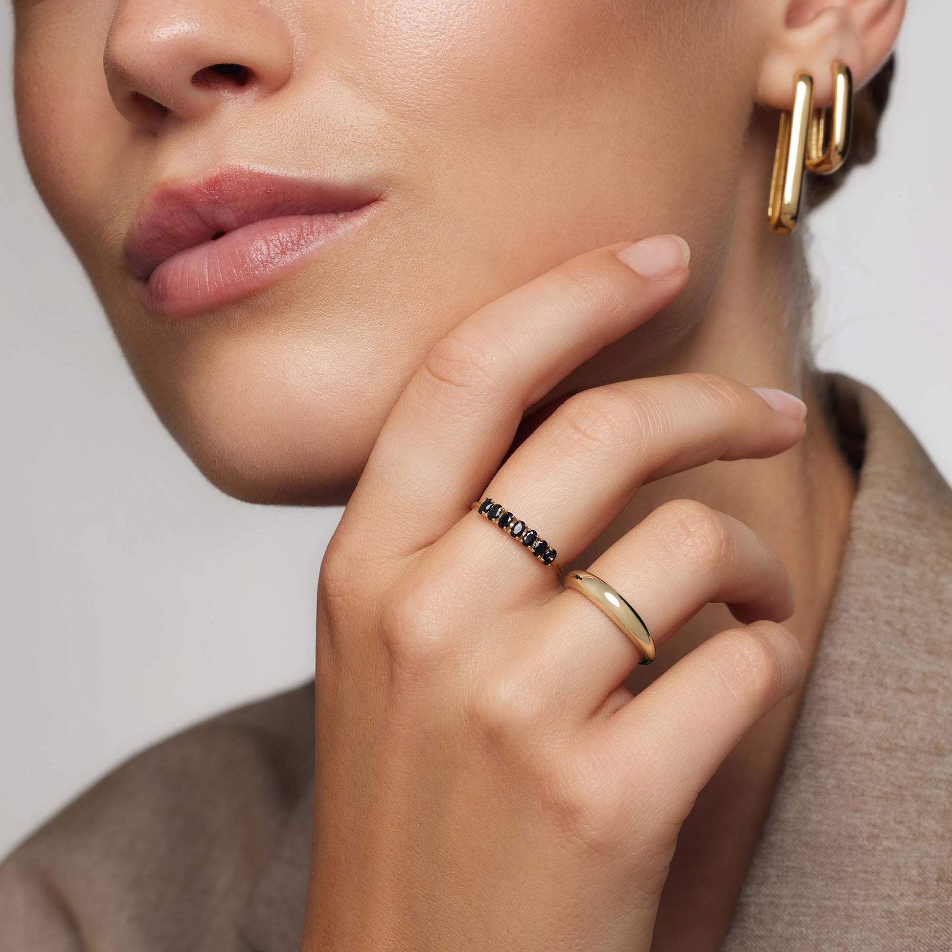 Rock Solid Ring | Gold Maya Henry Jewelry
