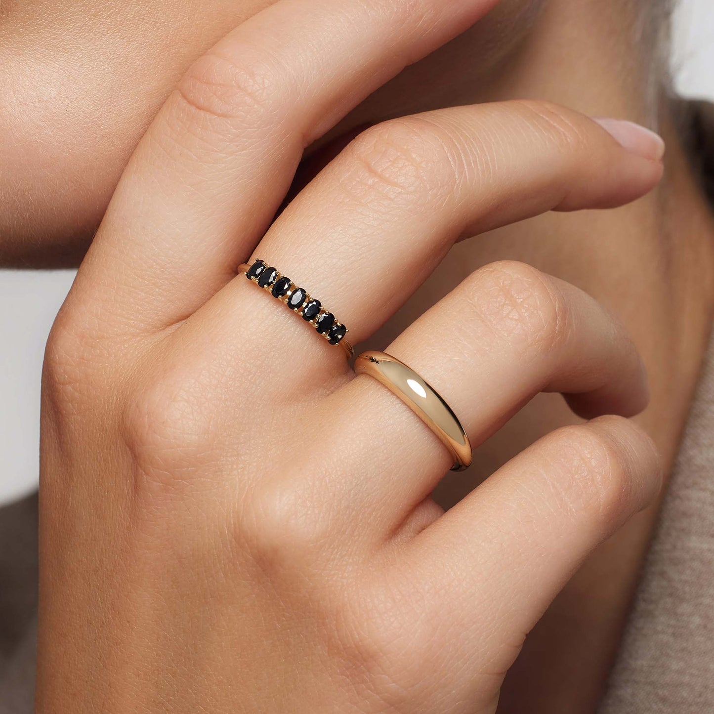 Rock Solid Ring | Gold Maya Henry Jewelry