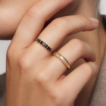 Rock Solid Ring | Gold Maya Henry Jewelry