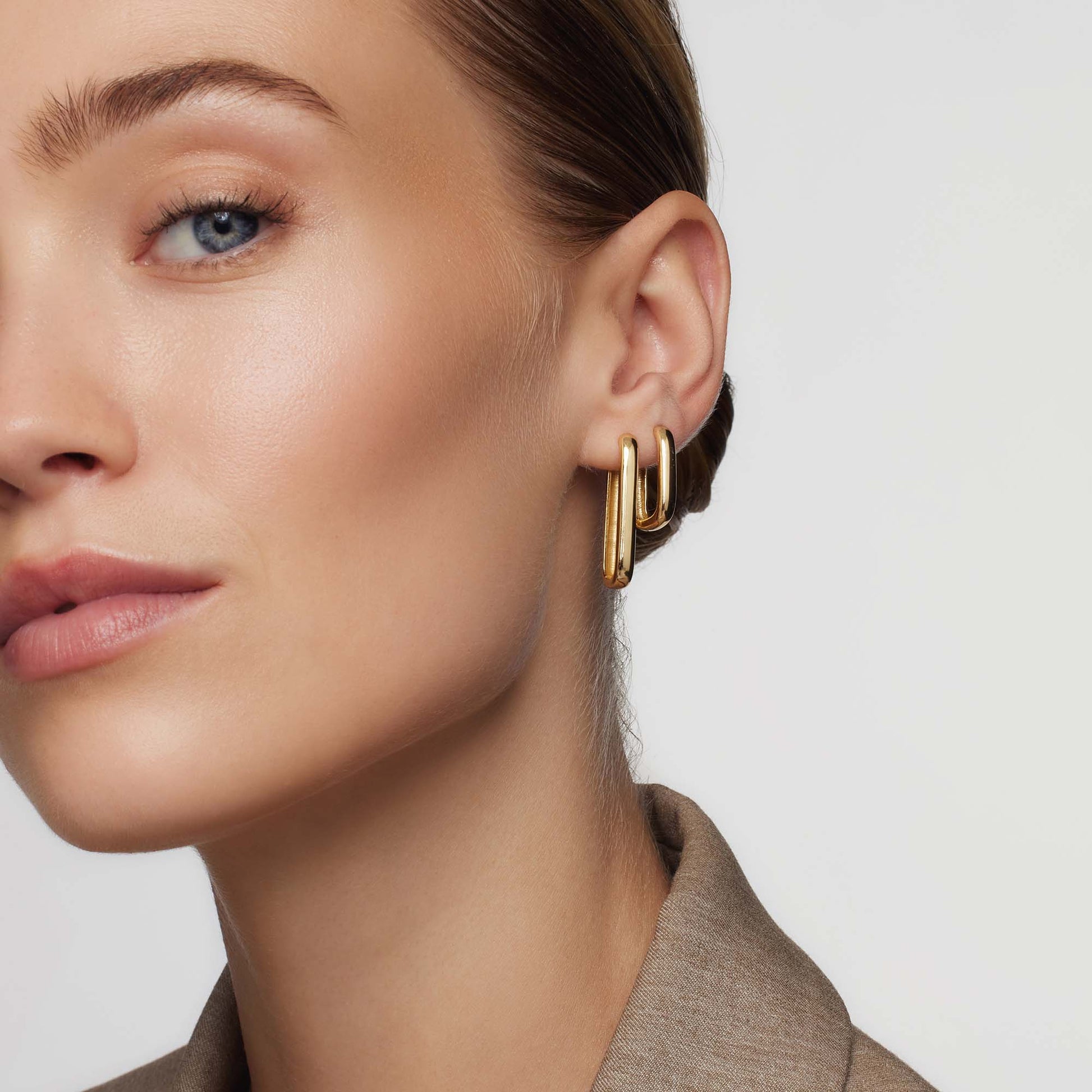 Icon Hoops | Gold Maya Henry Jewelry