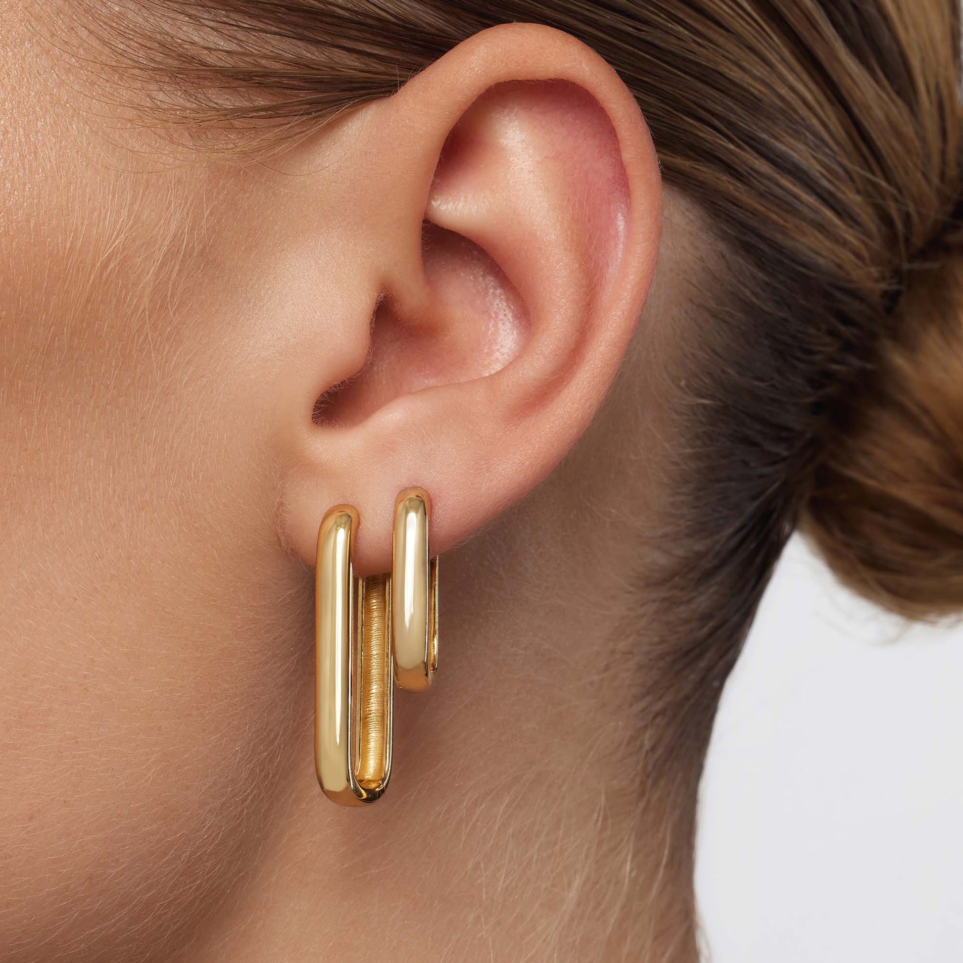 Icon Hoops | Gold Maya Henry Jewelry
