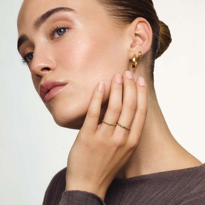 Slim Dome Ring | Gold Maya Henry Jewelry