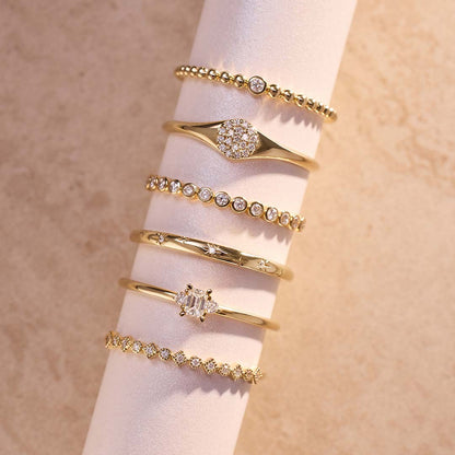 Bubble Ring | Gold Maya Henry Jewelry