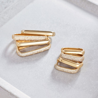 Icon Hoops | Gold Maya Henry Jewelry