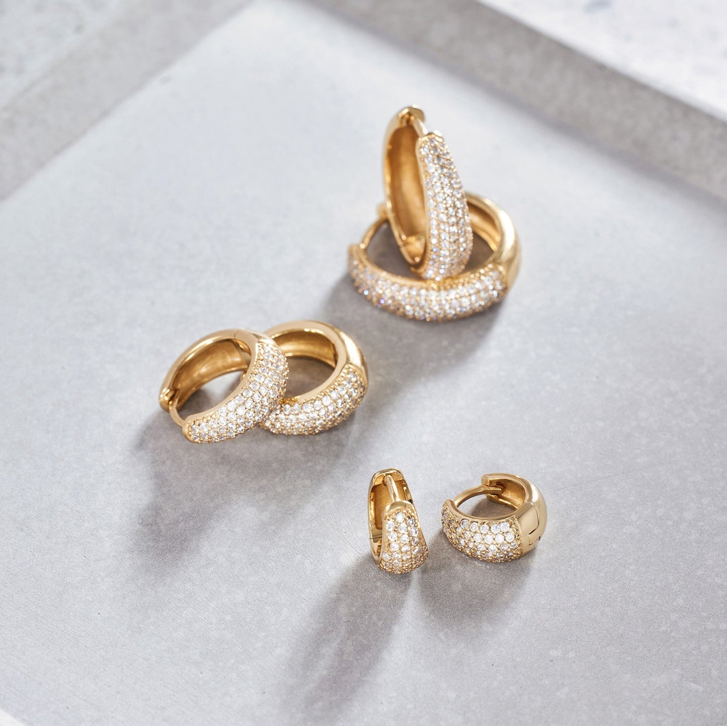 Jules Mini Hoops | Gold Maya Henry Jewelry