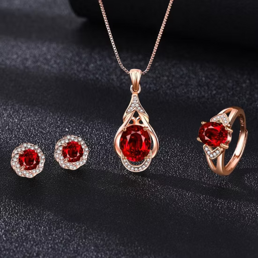 Elysia Roseray Set Maya Henry Jewelry