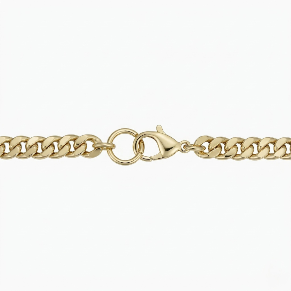 Estate Cuban Bracelet | Gold Maya Henry Jewelry