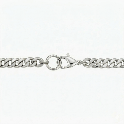 Estate Cuban Bracelet | White Gold Maya Henry Jewelry