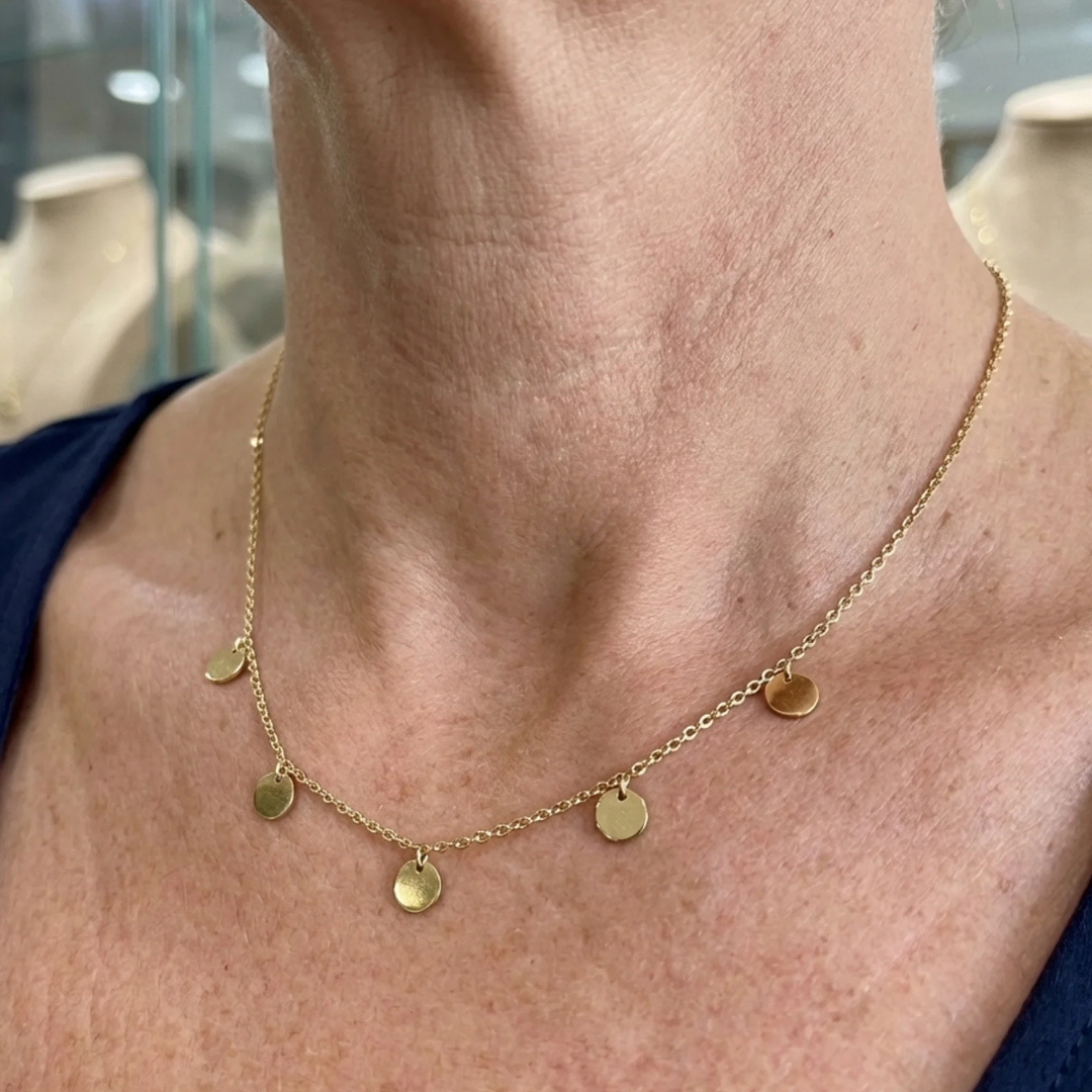 Funky Buddha Necklace | Gold Maya Henry Jewelry