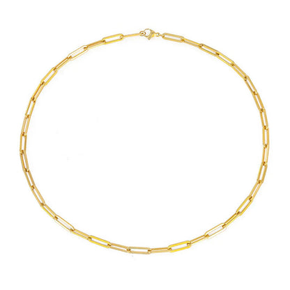 Archen Elegant Chain Necklace | Gold Maya Henry Jewelry