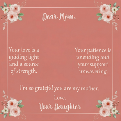 To My Mom - Guiding Light Love Necklace Maya Henry Jewelry