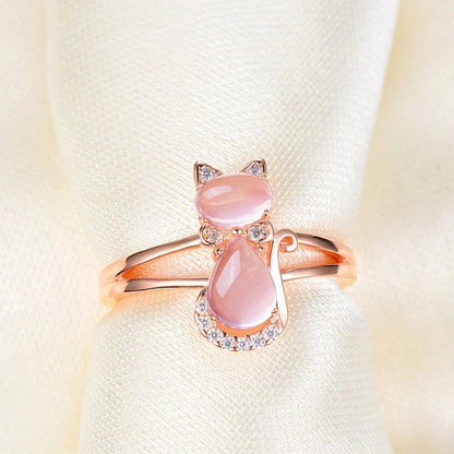 Cat Ring in Rose Gold | Rose Gold Maya Henry Jewelry