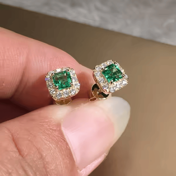 Ceryntha Malvae Earrings | Gold Maya Henry Jewelry