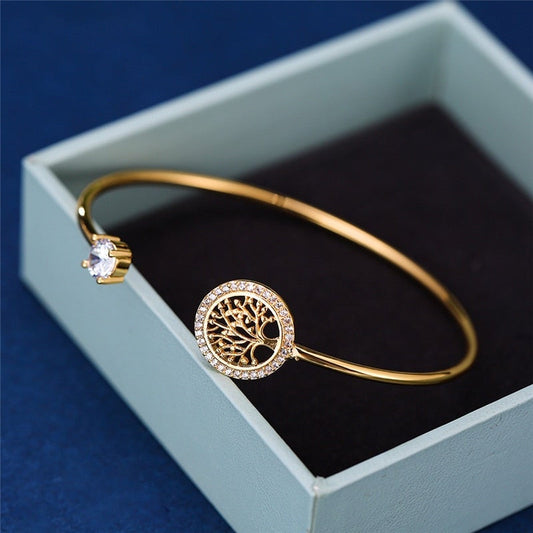 Tree of Life Adjustable Bracelet Maya Henry Jewelry