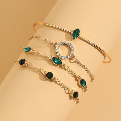 Aetherleaf Bracelet Set Maya Henry Jewelry