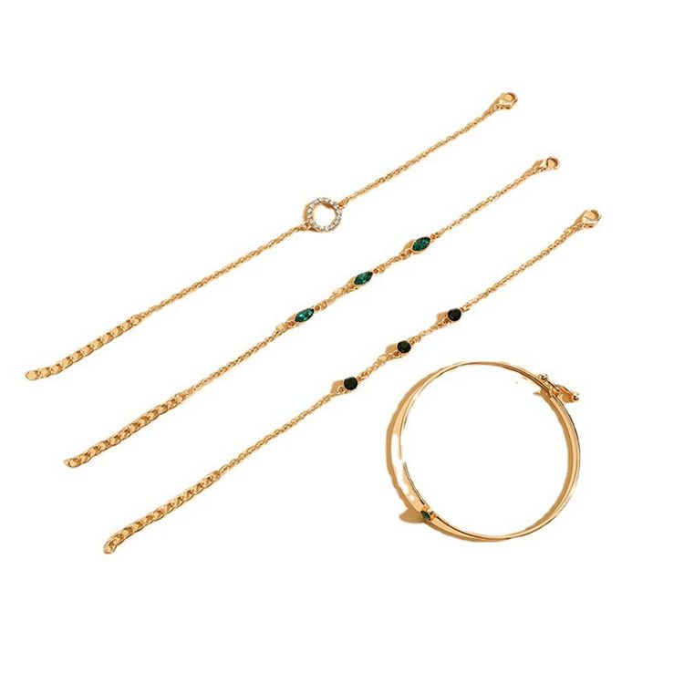 Aetherleaf Bracelet Set Maya Henry Jewelry