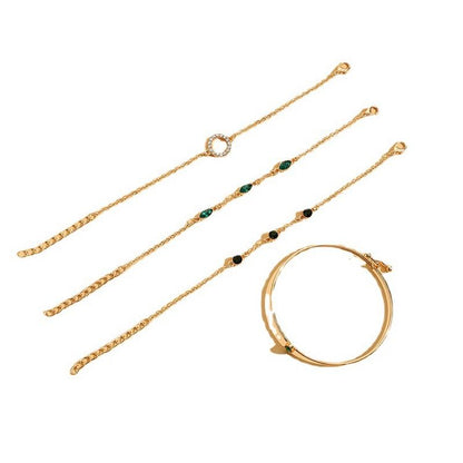 Aetherleaf Bracelet Set Maya Henry Jewelry