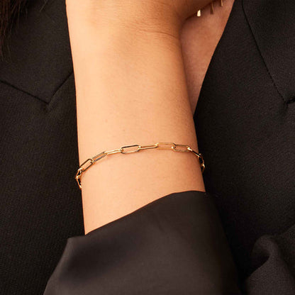 Venice Link Bracelet | Gold Maya Henry Jewelry