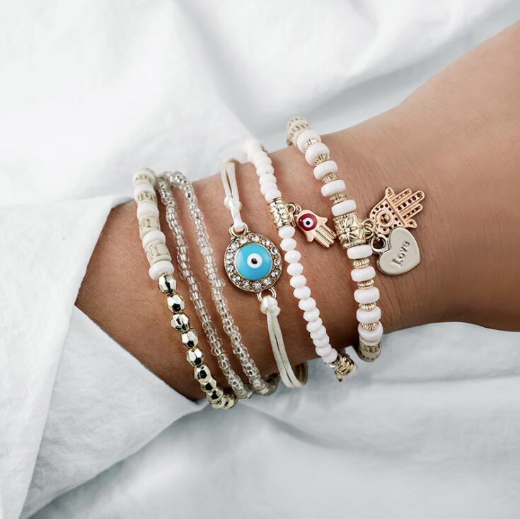Hamsa Bracelet Bundle Maya Henry Jewelry