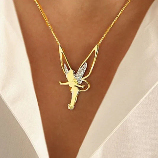 Lucky Fairy Necklace | Gold Maya Henry Jewelry