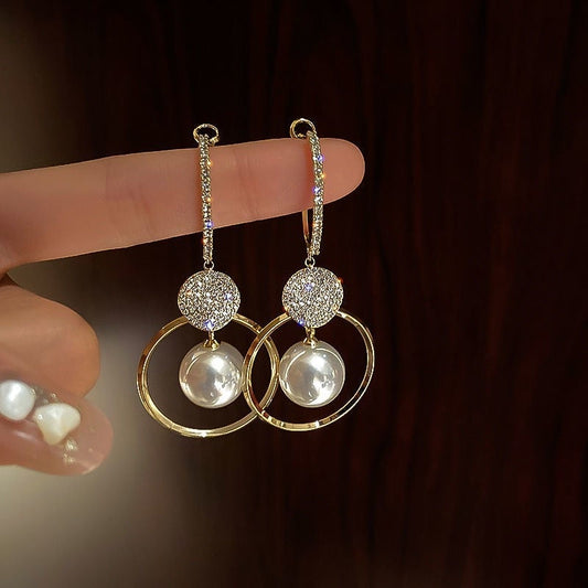 Luxury Earrings with Cultured Pearls Maya Henry Jewelry