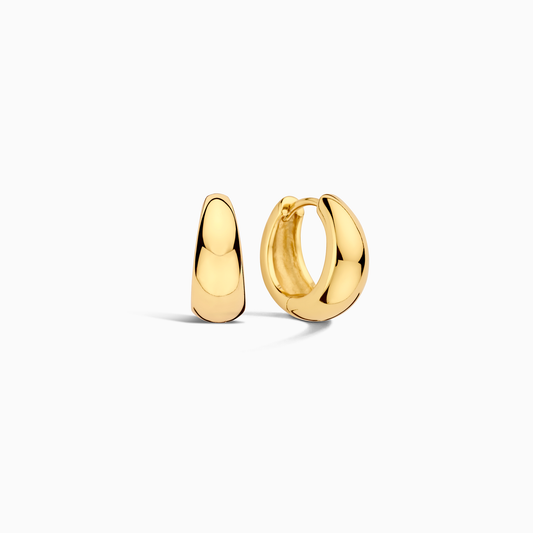 Rue Hoops | Gold Maya Henry Jewelry