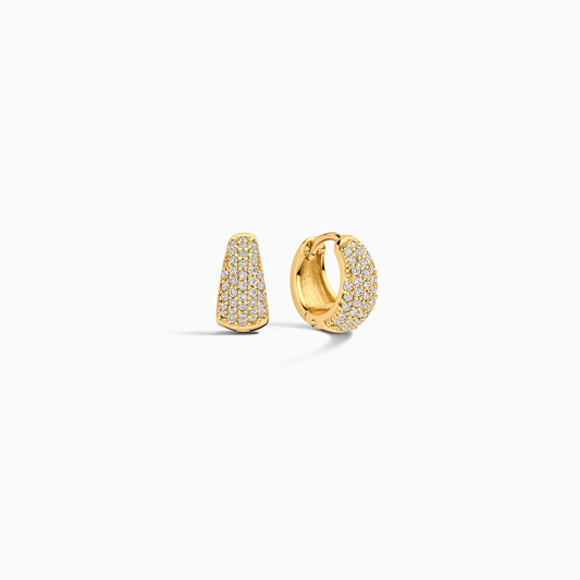 Jules Mini Hoops | Gold Maya Henry Jewelry
