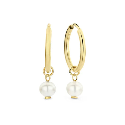 Delia Crest Earrings | Gold Maya Henry Jewelry