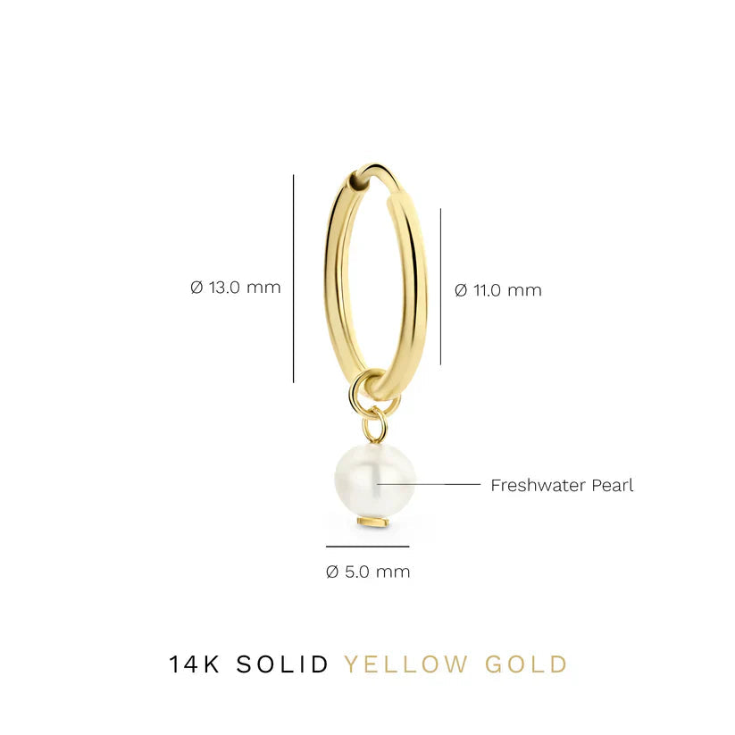 Delia Crest Earrings | Gold Maya Henry Jewelry