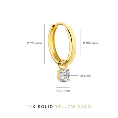 Larmes de Lune Stone Earrings Set | Gold Maya Henry Jewelry
