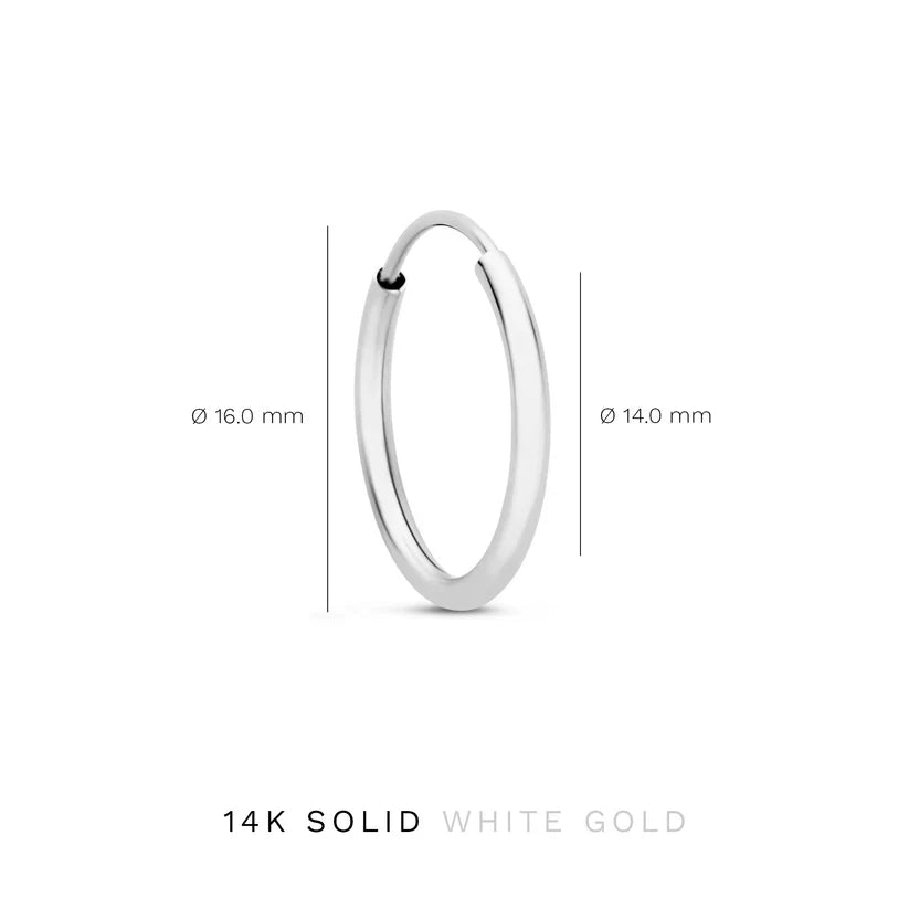 Noémie Sorel Earrings | White Gold Maya Henry Jewelry