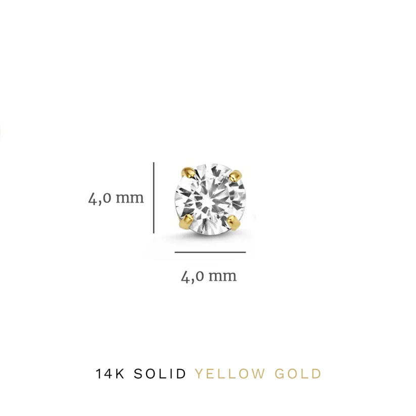 Dara Brillane Stone Earrings Set | Gold Maya Henry Jewelry