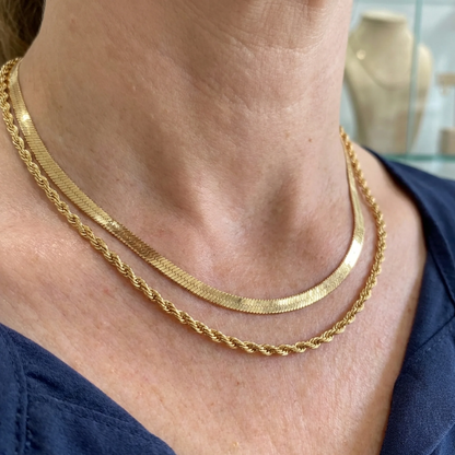Juliana Solvia Necklace | Gold Maya Henry Jewelry