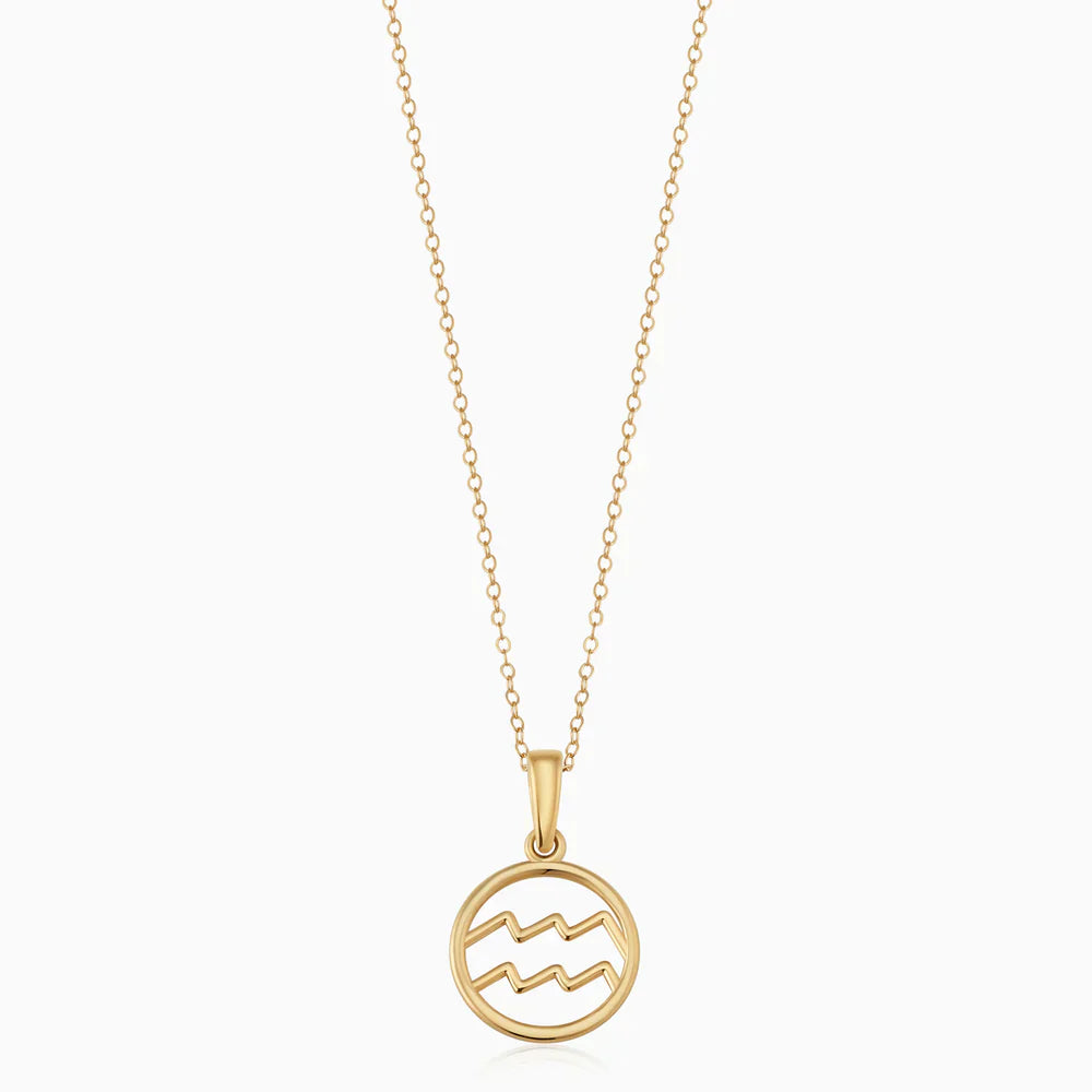 Zodiac Sign Necklace | Gold Maya Henry Jewelry