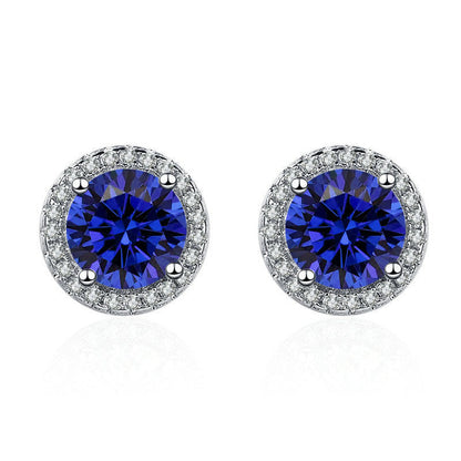 Lúcia Celestine Earrings | White Gold Maya Henry Jewelry